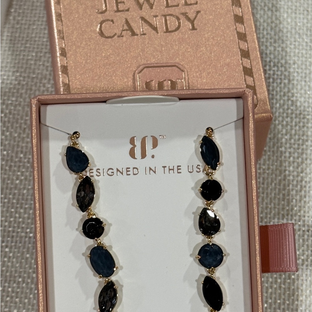 Chic Gold and Blue Bracelet - Picture 3 of 3